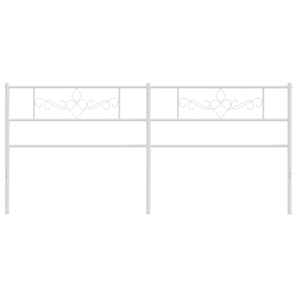 Ανταλλακτικό κεφαλάρι Λευκό 180 εκ. Μεταλλικό