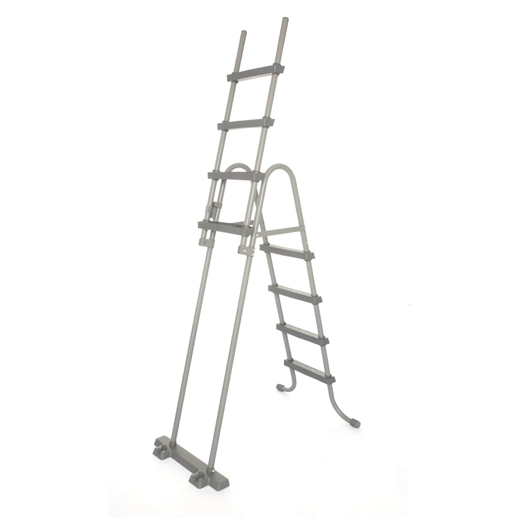 Bestway Σκάλα Πισίνας Ασφαλείας με 4 Σκαλοπάτια Flowclear 122 εκ 58331 - Pakobazaar