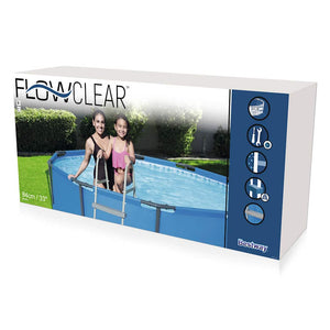 Bestway Σκάλα Πισίνας Ασφαλείας με 4 Σκαλοπάτια Flowclear 122 εκ 58331 - Pakobazaar