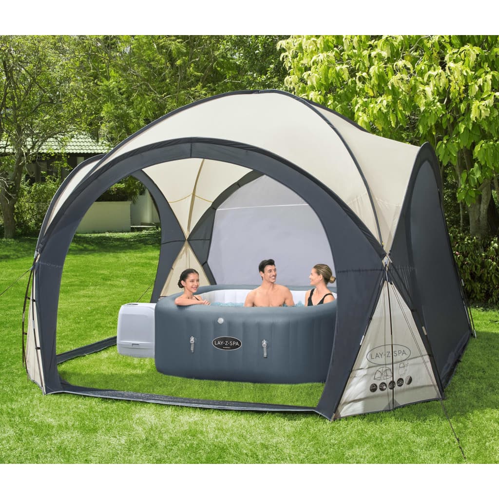 Bestway Lay-Z-Spa Σκηνή Dome για Σπα 390 x 390 x 255 εκ. - Pakobazaar