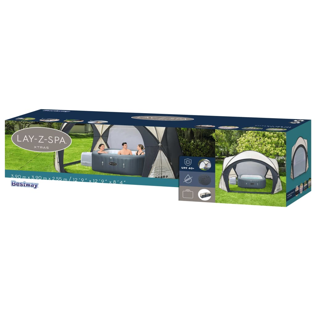 Bestway Lay-Z-Spa Σκηνή Dome για Σπα 390 x 390 x 255 εκ. - Pakobazaar