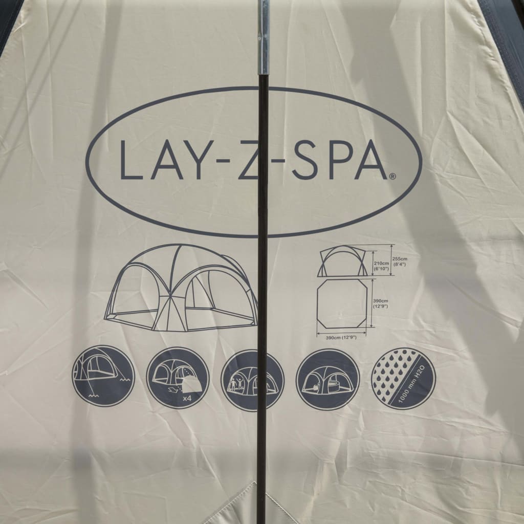 Bestway Lay-Z-Spa Σκηνή Dome για Σπα 390 x 390 x 255 εκ. - Pakobazaar