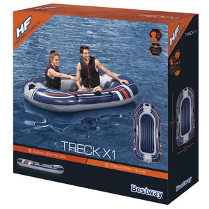 Bestway Βάρκα Φουσκωτή Hydro-Force Treck X1 με Τρόμπα Χειρός 61064
