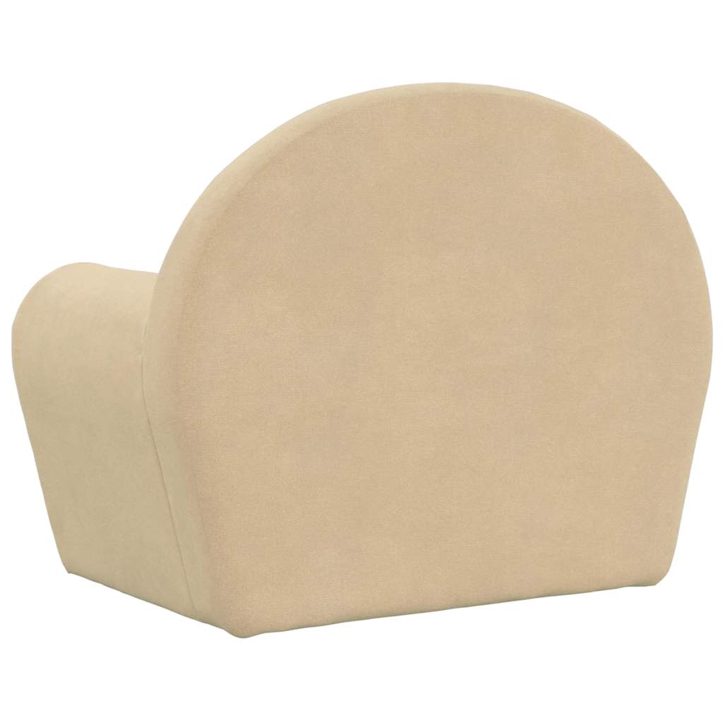 Παιδικός καναπές Cream Soft Plush