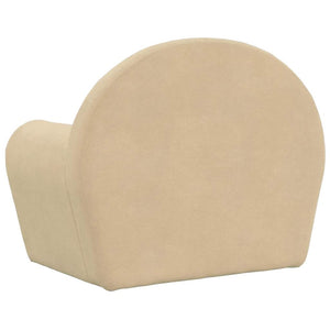 Παιδικός καναπές Cream Soft Plush