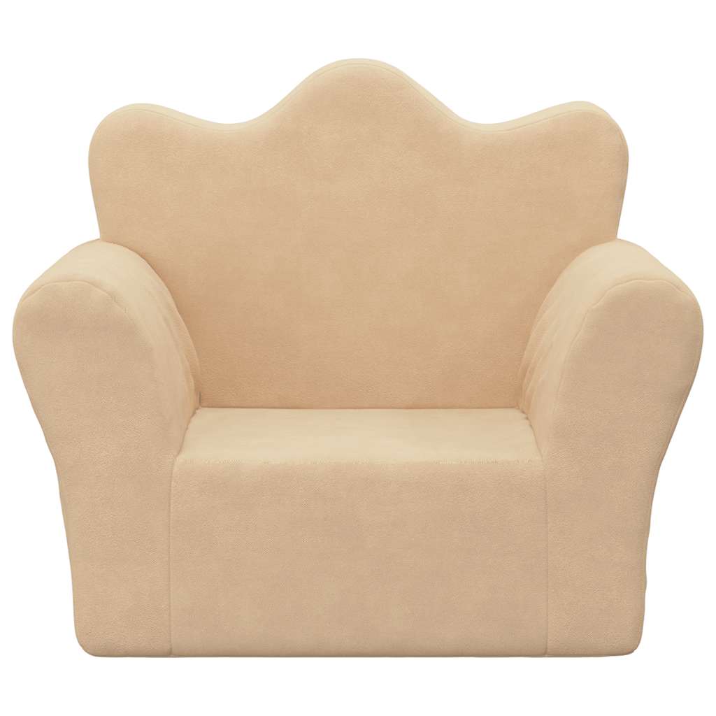 Παιδικός καναπές Cream Soft Plush