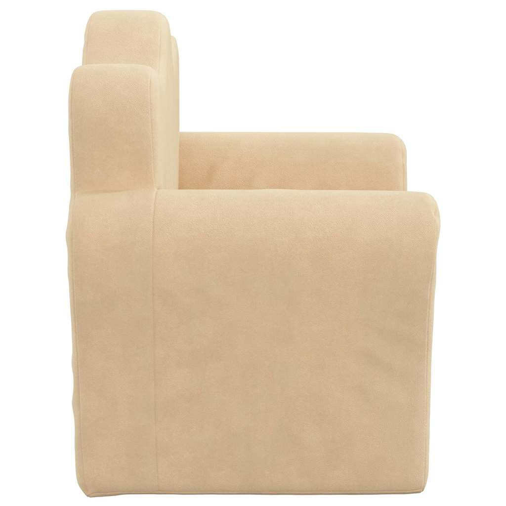 Παιδικός καναπές Cream Soft Plush