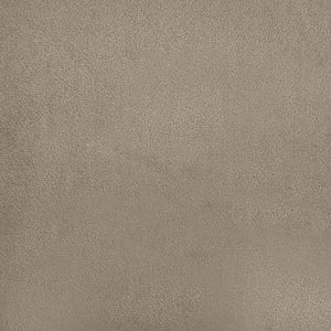 Καναπές Διθέσιος Taupe 140 εκ. Ύφασμα Μικροϊνών με Μαξιλάρια