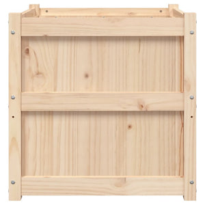 Ζαρντινιέρα 60 x 60 x 60 εκ. από Μασίφ Ξύλο Πεύκου - Pakobazaar