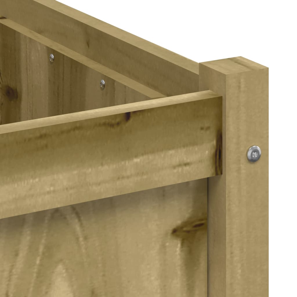 Ζαρντινιέρα 70 x 70 x 70 εκ. από Εμποτισμένο Ξύλο Πεύκου