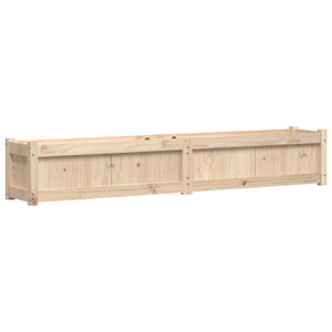 Ζαρντινιέρα 180 x 31 x 31 εκ. από Μασίφ Ξύλο Πεύκου