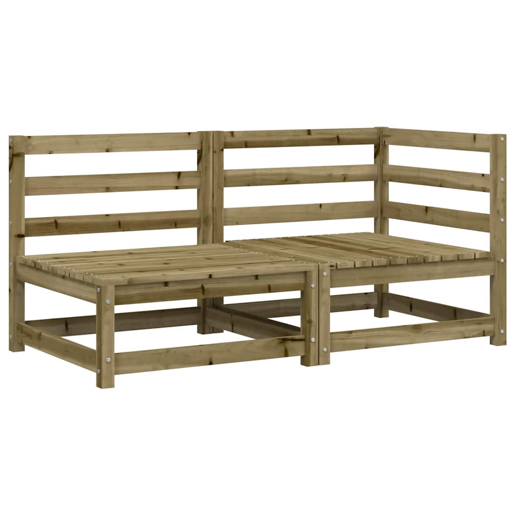 Καναπές Κήπου Διθέσιος από Επεξ. Ξύλο Πεύκου - Pakobazaar