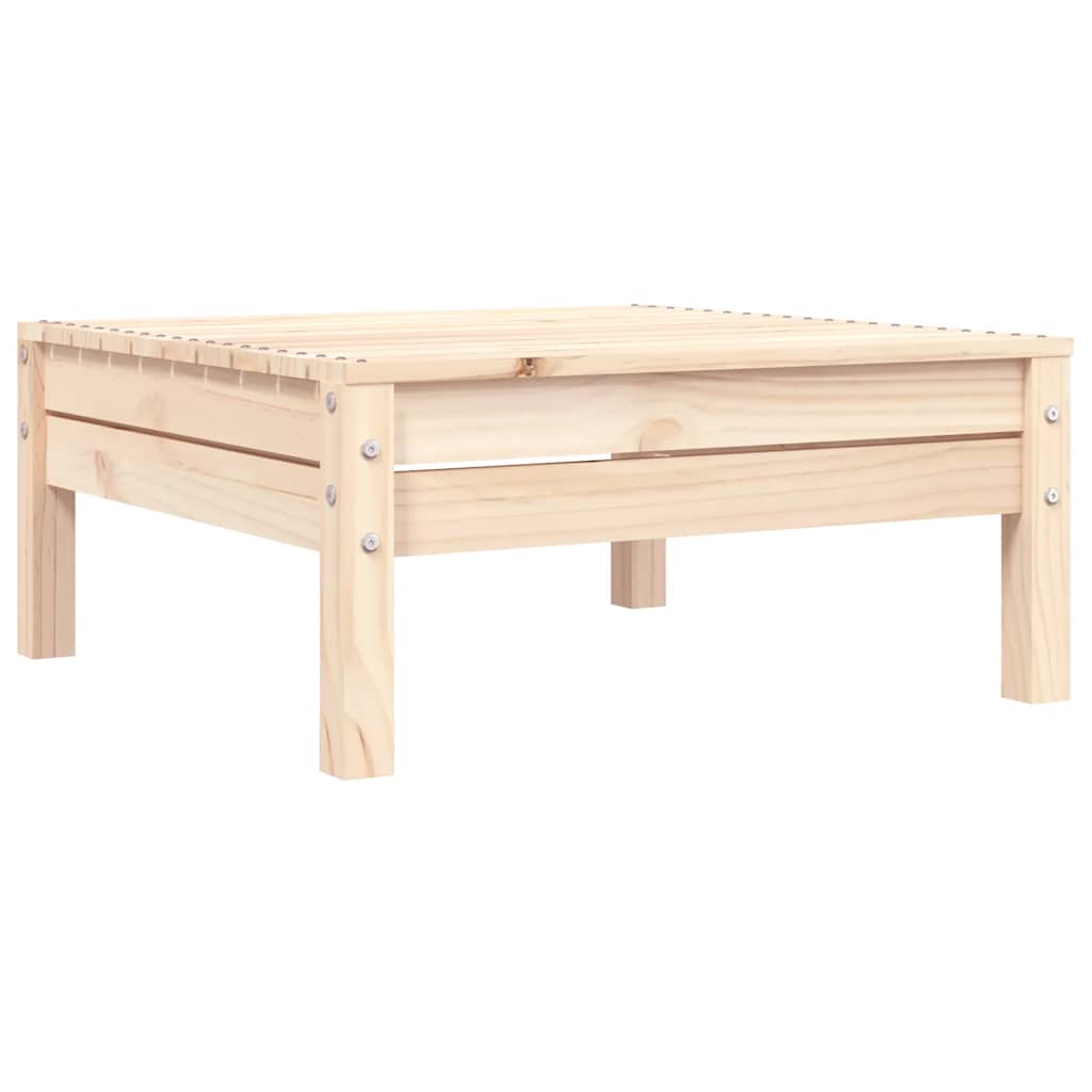 Καναπές Κήπου Τριθέσιος από Μασίφ Ξύλο Πεύκου - Pakobazaar