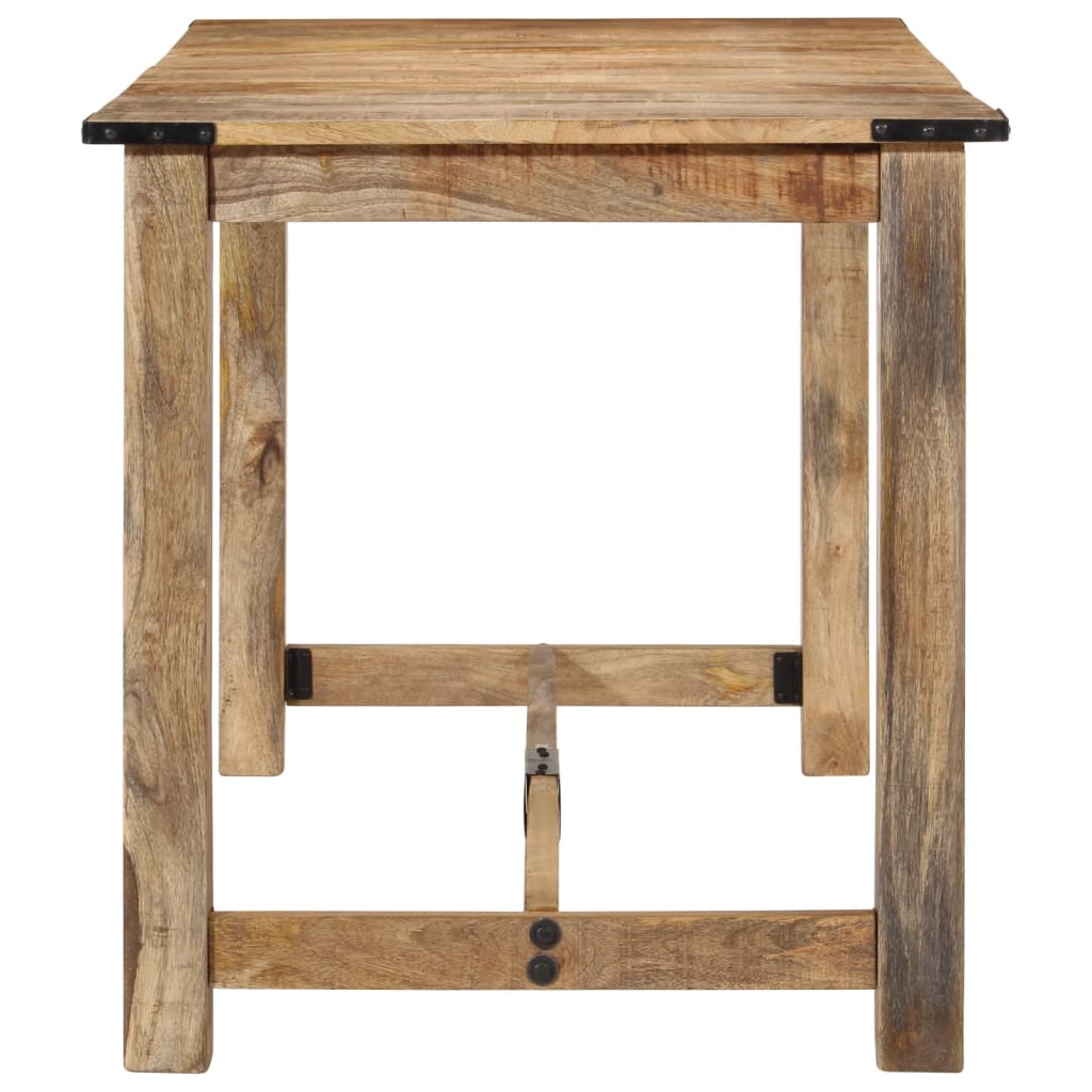 Τραπεζαρία 140 x 70 x 75 εκ. από Μασίφ Ξύλο Μάνγκο