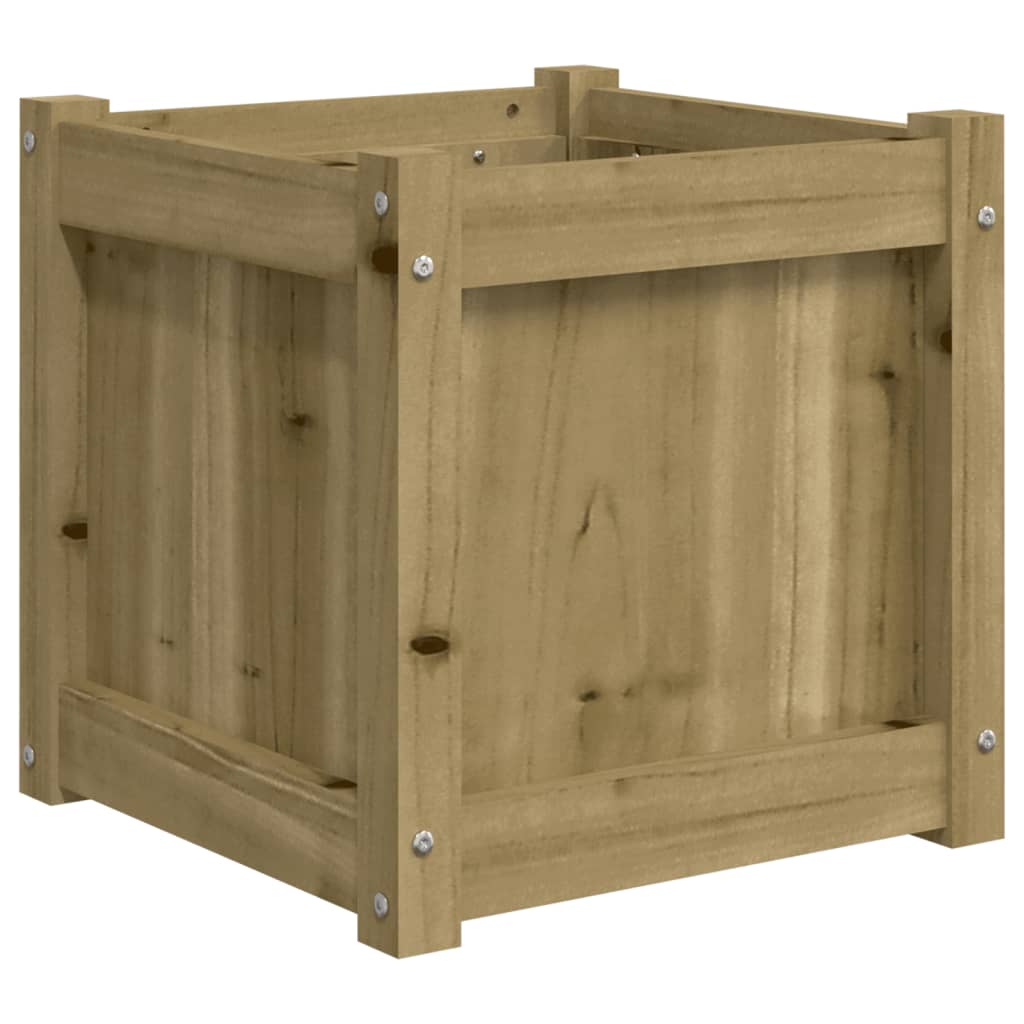 Ζαρντινιέρα 40 x 40 x 40 εκ. Εμποτισμ. Ξύλο Πεύκου