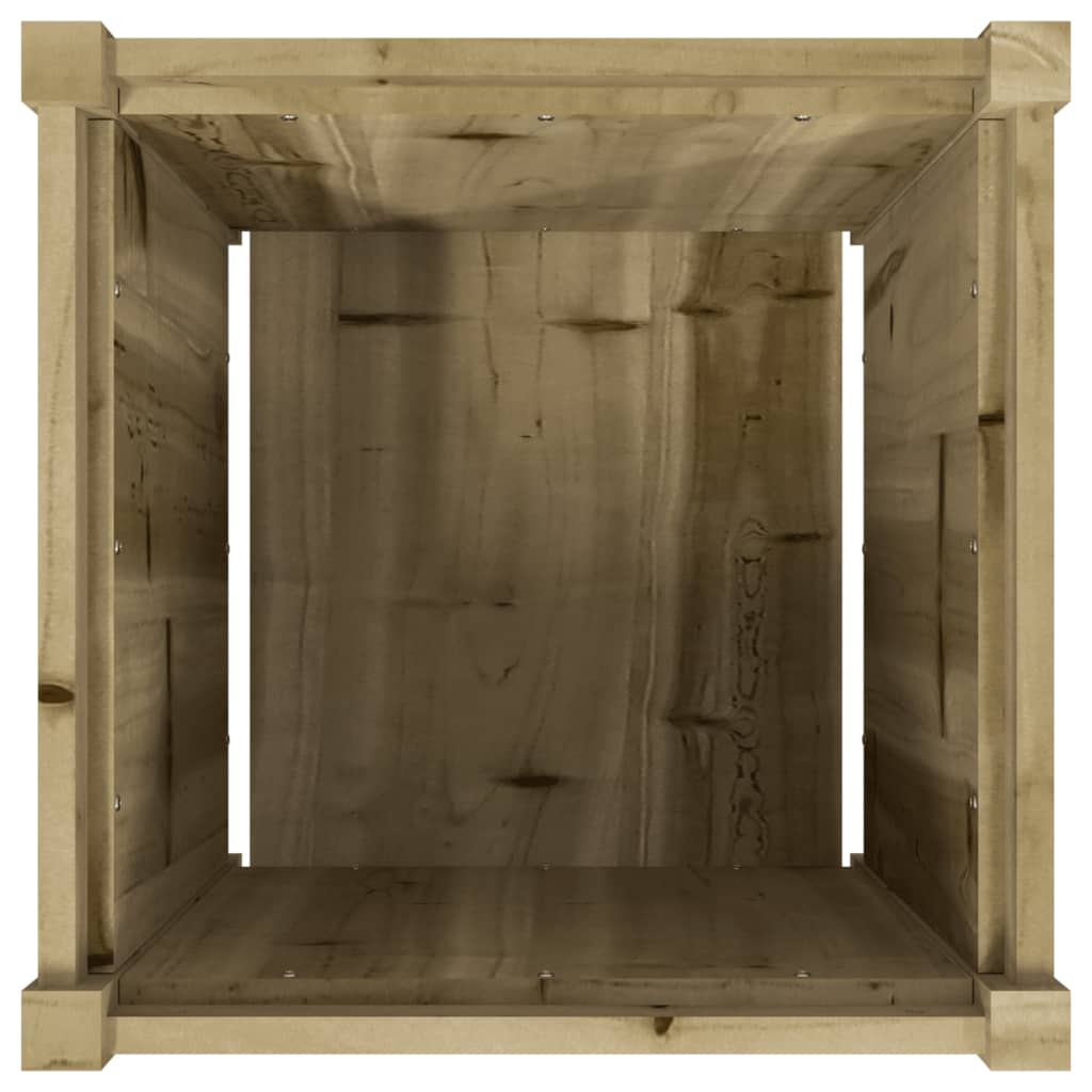 Ζαρντινιέρα 50x50x50 εκ. Εμποτισμ. Ξύλο Πεύκου