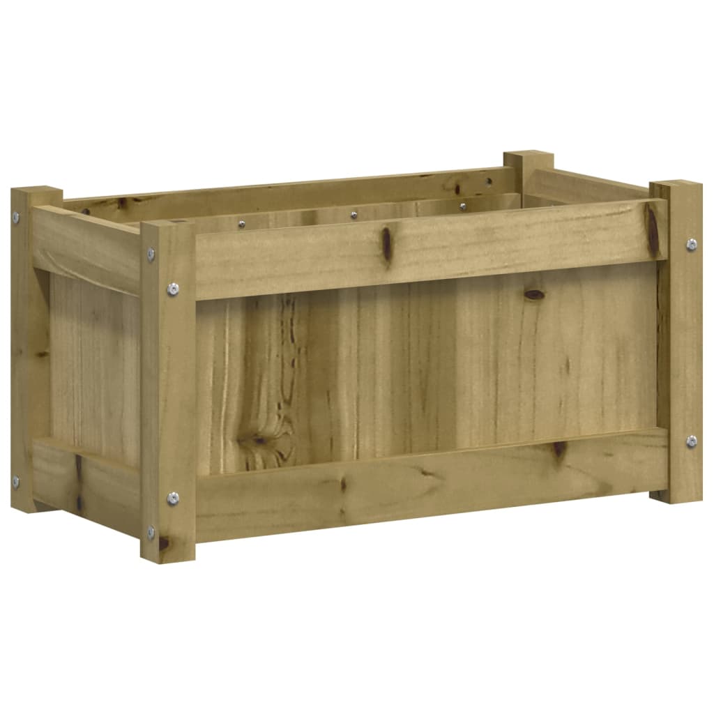 Ζαρντινιέρα 60 x 31 x 31 εκ. Εμποτ. Ξύλο Πεύκου