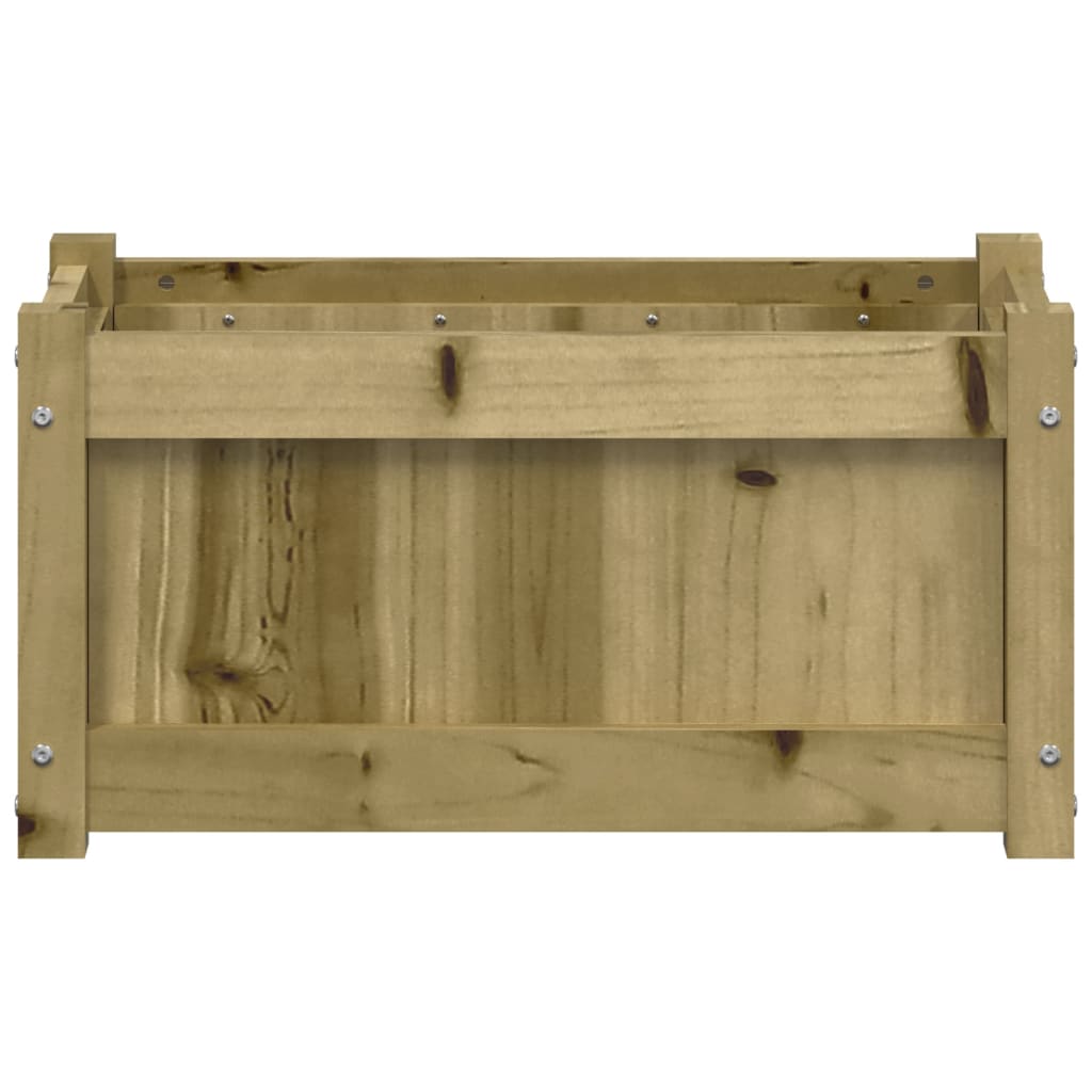 Ζαρντινιέρα 60 x 31 x 31 εκ. Εμποτ. Ξύλο Πεύκου