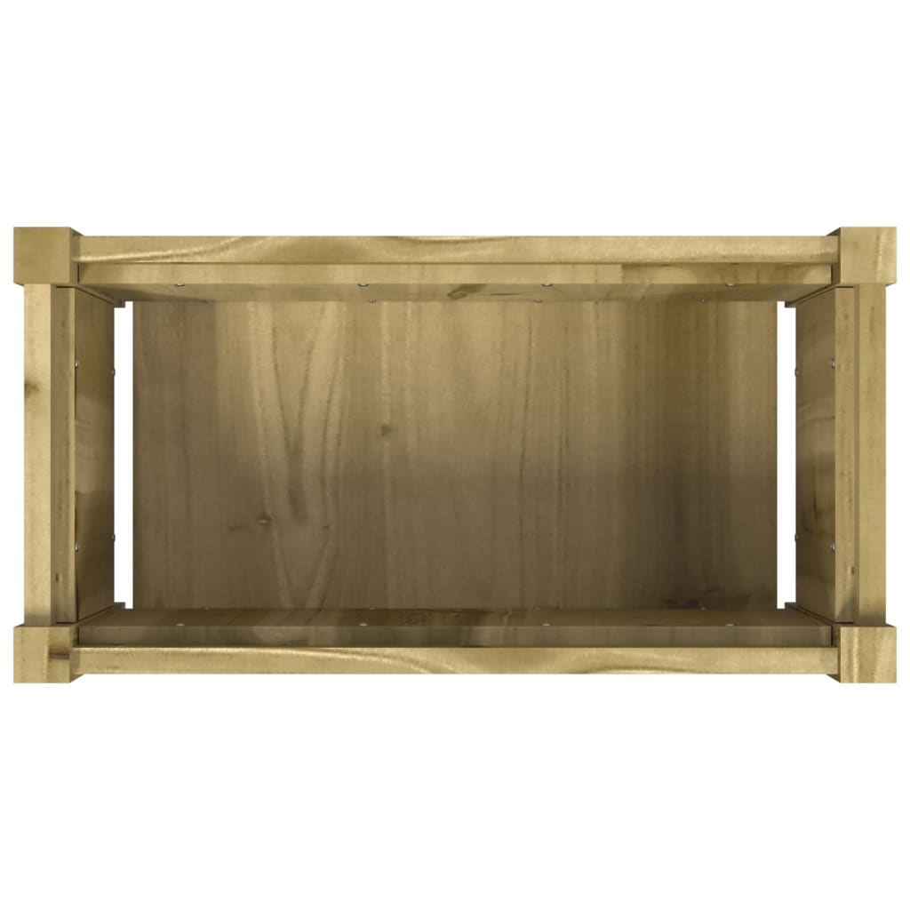 Ζαρντινιέρα 60 x 31 x 31 εκ. Εμποτ. Ξύλο Πεύκου