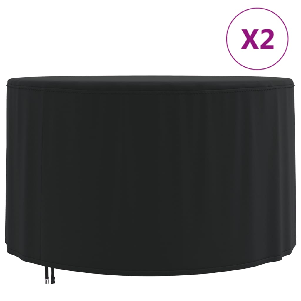 Καλύμματα Επίπλων Κήπου 2 τεμ. 128 x 71 εκ. 420D Ύφασμα Oxford