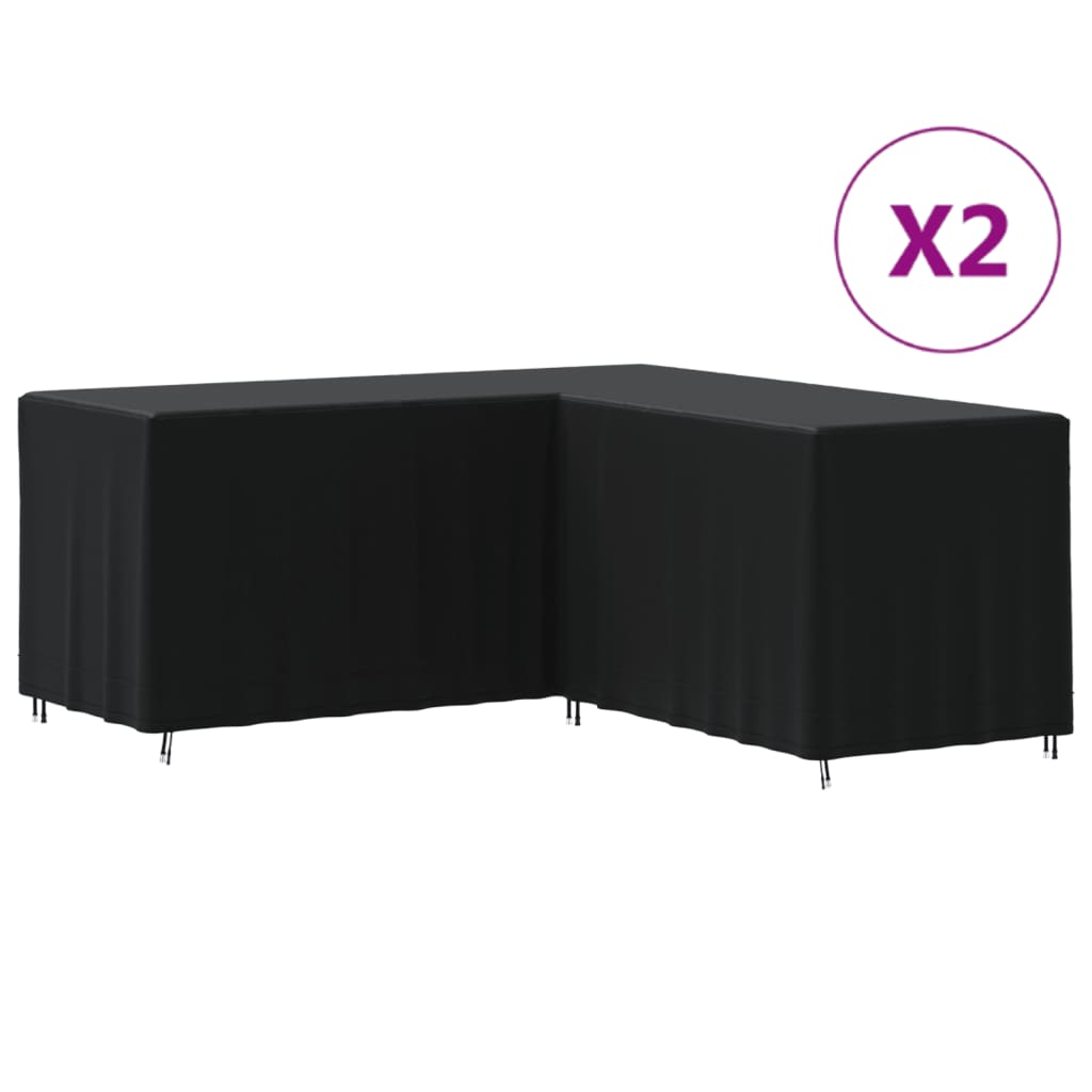 Καλύμματα Γωνιακού Καναπέ 2 τεμ. 215x215x80 εκ. Ύφ. Oxford 420D - Pakobazaar