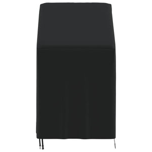 Καλύμματα Καρέκλας Κήπου 2 τεμ. Μαύρα 70x70x85/125εκ Ύφ. Oxford