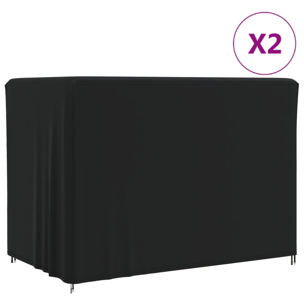 Καλύμματα Κούνιας Κήπου 2τεμ. 220x150x150 εκ 420D Ύφασμα Oxford - Pakobazaar