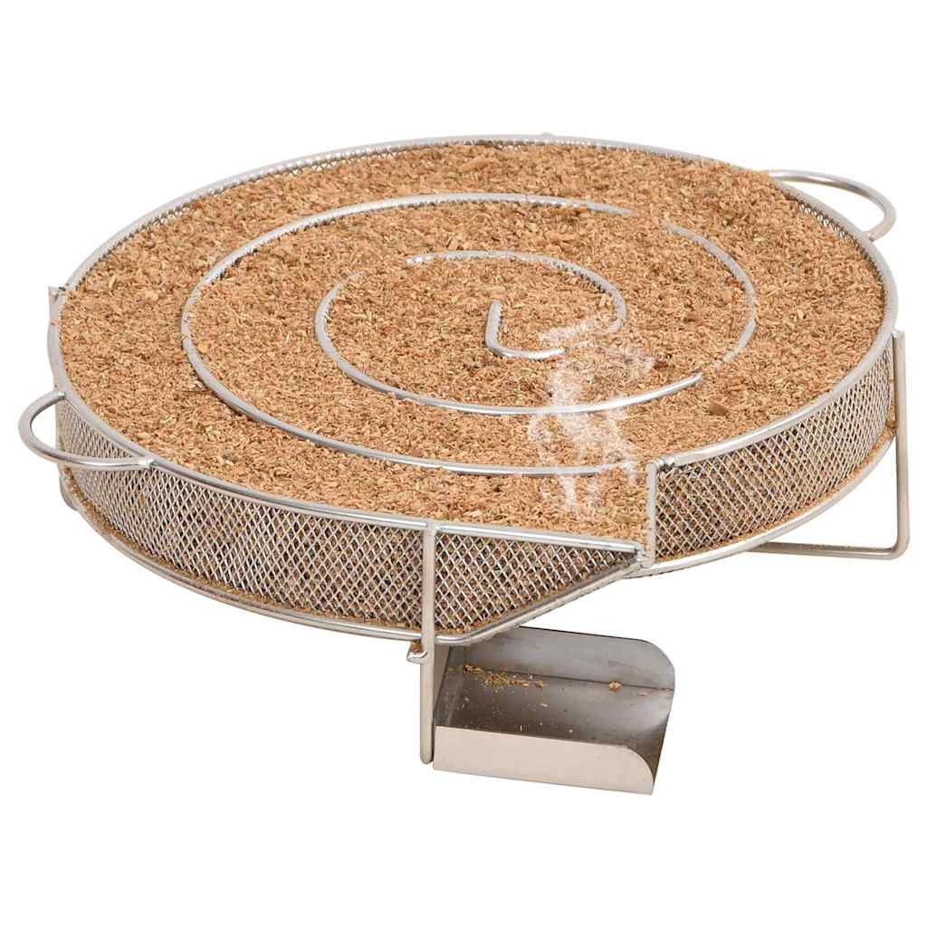 Γεννήτρια Ψυχρού Καπνού Στρογγυλή 19,5 εκ. Ανοξείδωτο Ατσάλι - PAKOBAZAAR