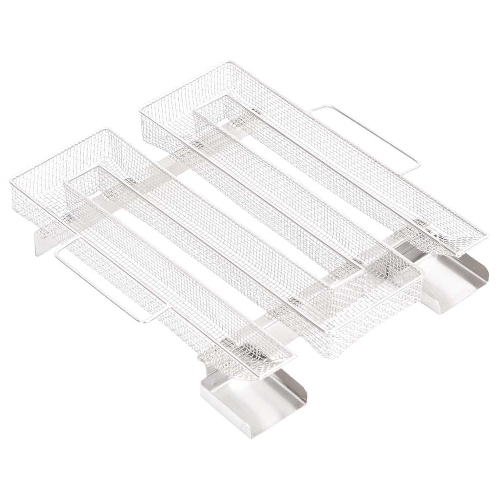 Γεννήτρια Ψυχρού Καπνού 4 Πλευρών 22,5 εκ. Ανοξείδωτο Ατσάλι - PAKOBAZAAR