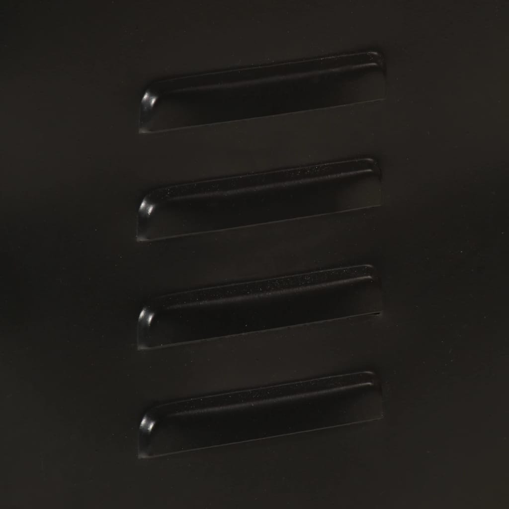 Ντουλάπι Μπάνιου 40 x 27 x 90 εκ. Σίδηρο και Μασίφ Ξύλο Μάνγκο