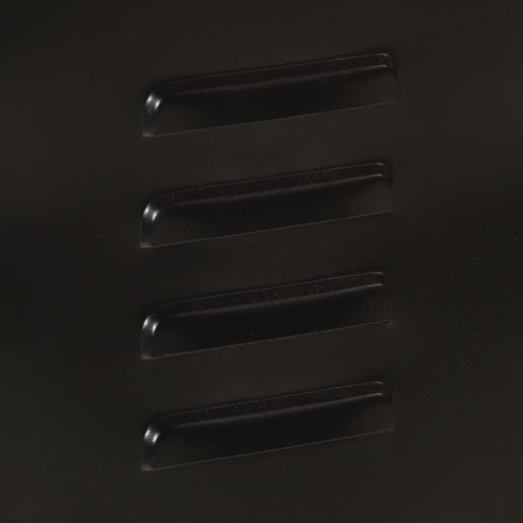 Ντουλάπι Μπάνιου 40 x 30 x 50 εκ. Σίδηρο και Μασίφ Ξύλο Μάνγκο