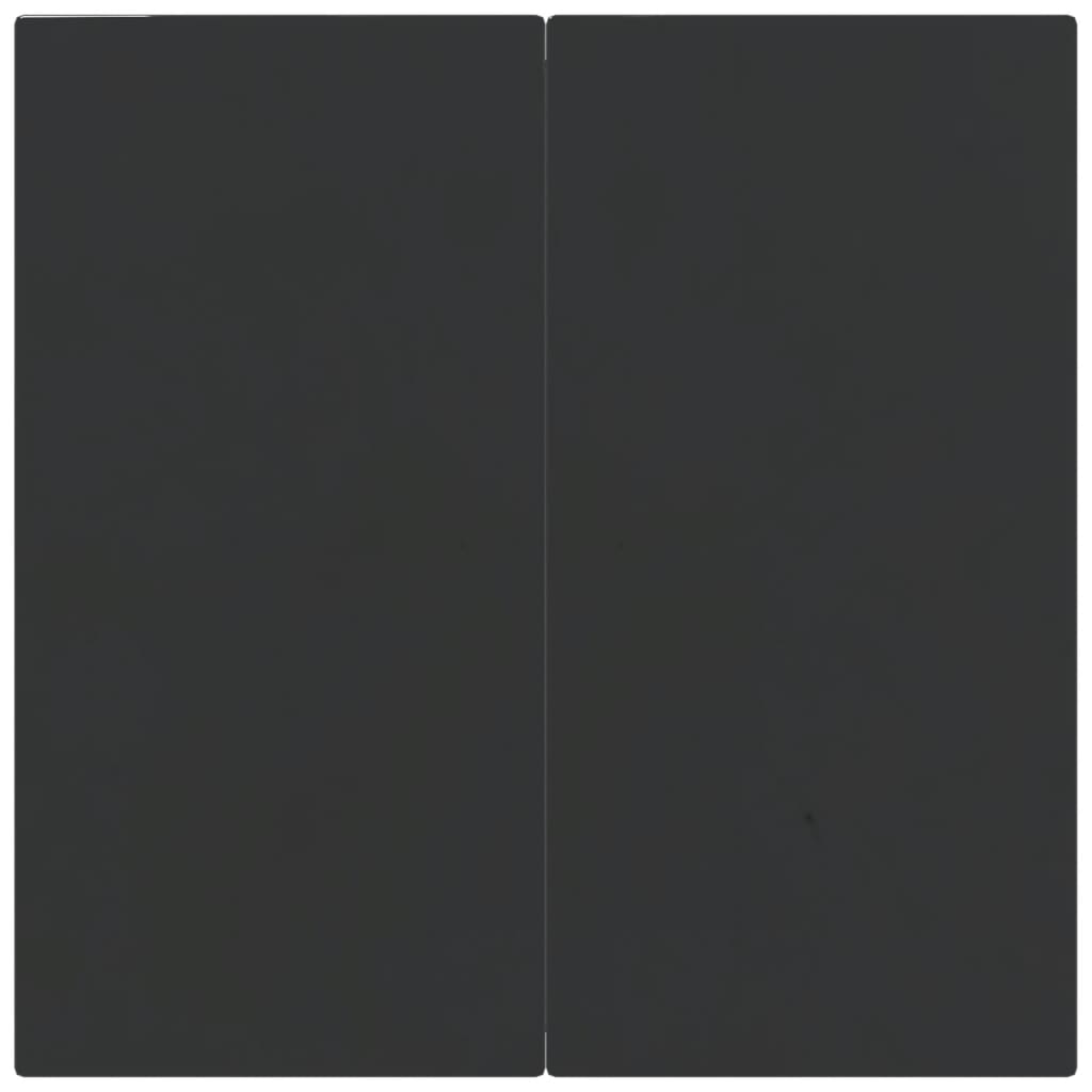 Σετ Επίπλων Bistro Κήπου 3 τεμ. Μαύρο Συνθετικό Ρατάν/Ατσάλι