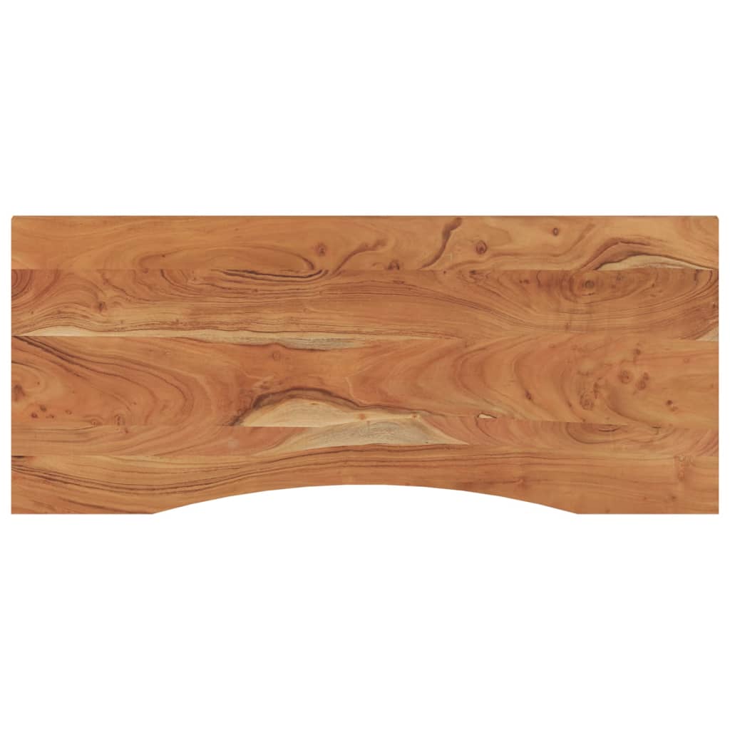 Επιφάνεια Γραφείου Ορθογώνια 140x60x2,5 εκ. Μασίφ Ξύλο Ακακίας - Pakobazaar