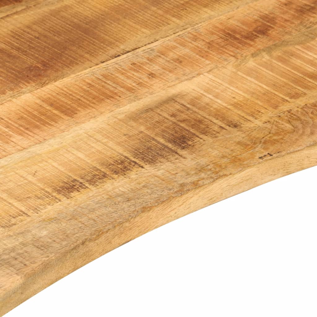 Επιφάνεια Γραφείου Καμπύλη 140x60x2,5 εκ Μασίφ Ακατ. Μάνγκο