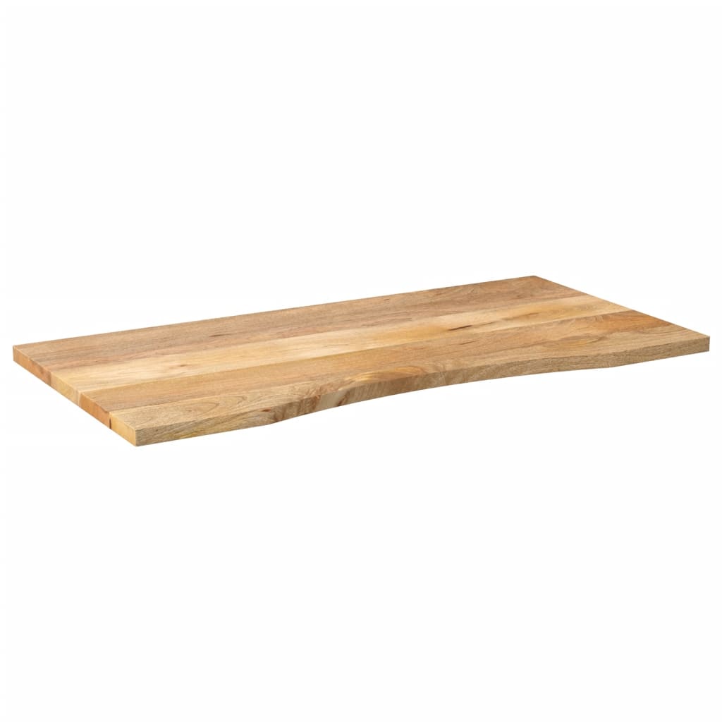 Επιφάνεια Γραφείου Καμπύλη 120x60x2,5 εκ Μασίφ Ακατ. Μάνγκο
