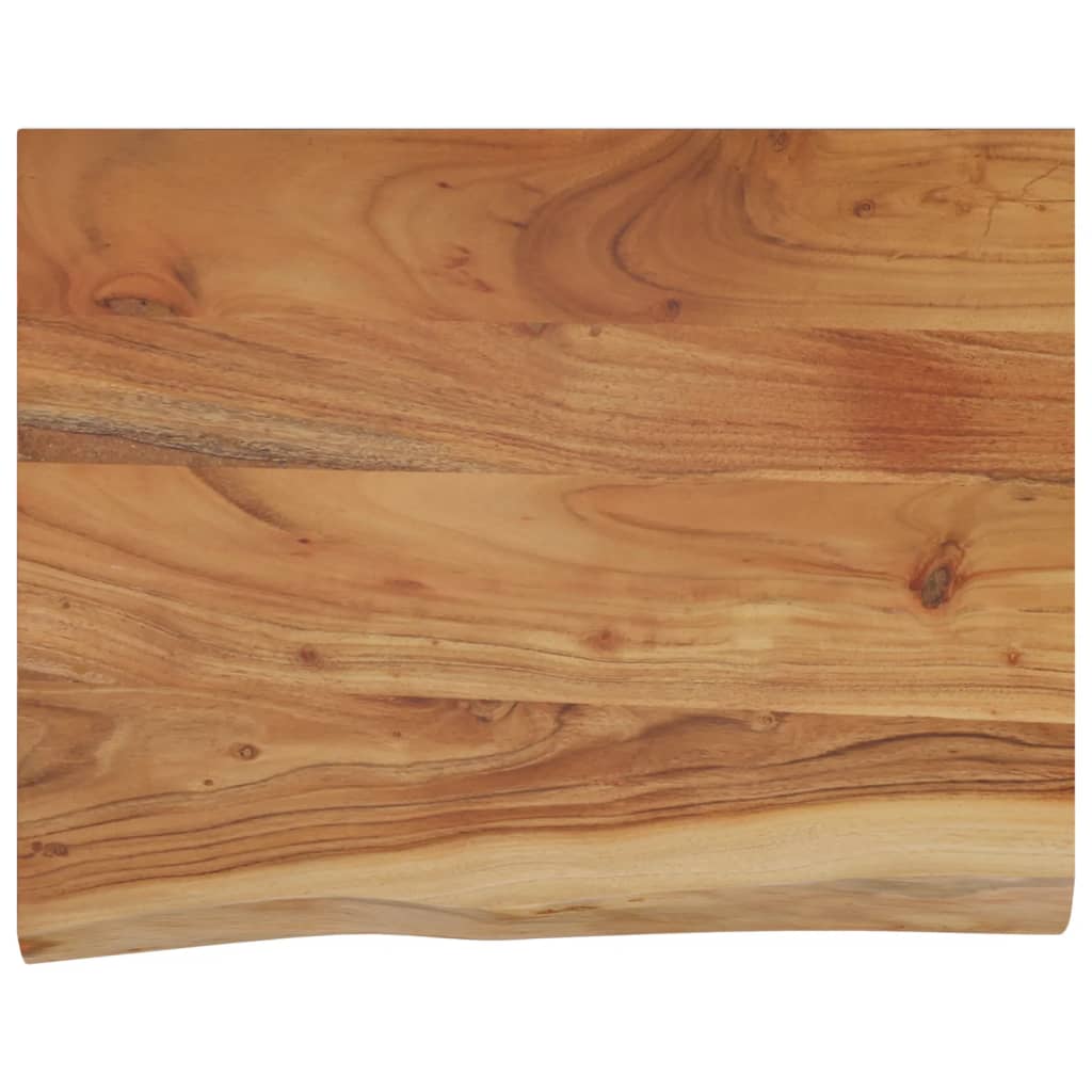 Ράφι Επιτοίχιο Ορθ. Live Edge 40x30x2,5 εκ. Μασίφ Ξύλο Ακακίας - Pakobazaar