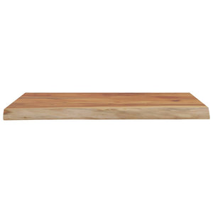 Ράφι Επιτοίχιο Ορθ. Live Edge 40x30x2,5 εκ. Μασίφ Ξύλο Ακακίας - Pakobazaar
