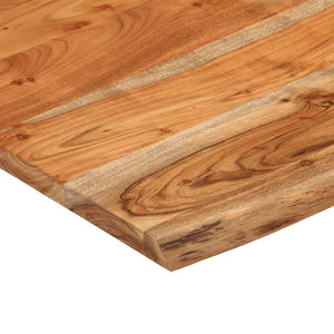 Ράφι Επιτοίχιο Ορθ. Live Edge 40x40x2,5 εκ. Μασίφ Ξύλο Ακακίας