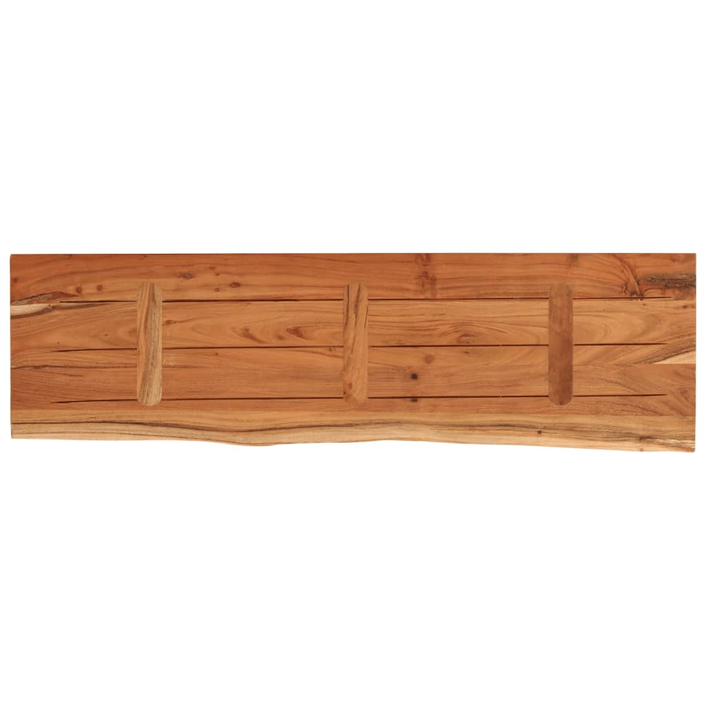Επιφάνεια Τραπεζιού Ορθογώνια 140x40x2,5 εκ. Μασίφ Ξύλο Ακακίας