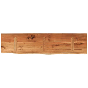 Επιφάνεια Τραπεζιού Ορθογώνια 160x40x2,5εκ. Μασίφ Ξύλο Ακακίας - Pakobazaar