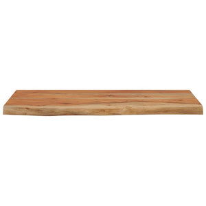 Ράφι Επιτοίχιο Ορθ. Live Edge 40x20x3,8 εκ. Μασίφ Ξύλο Ακακίας