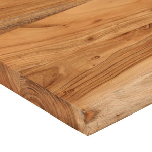 Ράφι Επιτοίχιο Ορθ. Live Edge 40x30x3,8 εκ. Μασίφ Ξύλο Ακακίας - Pakobazaar