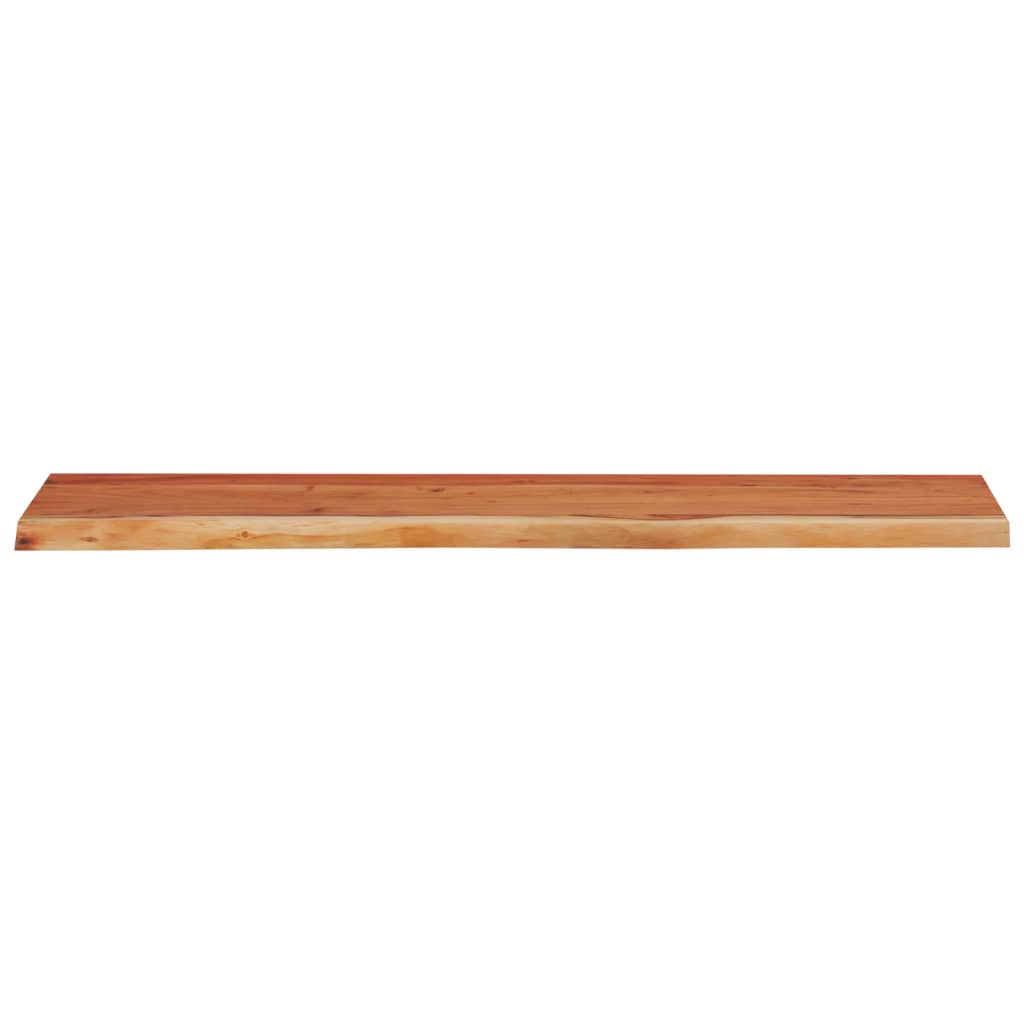 Ράφι Επιτοίχιο Ορθ. Live Edge 90x30x3,8 εκ. Μασίφ Ξύλο Ακακίας - Pakobazaar