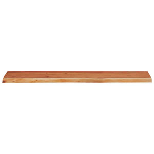 Ράφι Επιτοίχιο Ορθ. Live Edge 90x30x3,8 εκ. Μασίφ Ξύλο Ακακίας - Pakobazaar