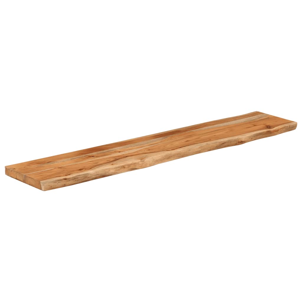 Επιφάνεια Τραπεζιού Ορθογώνια 140x30x3,8 εκ. Μασίφ Ξύλο Ακακίας