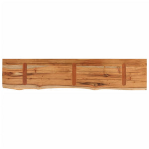 Επιφάνεια Τραπεζιού Ορθογώνια 180x30x3,8 εκ. Μασίφ Ξύλο Ακακίας