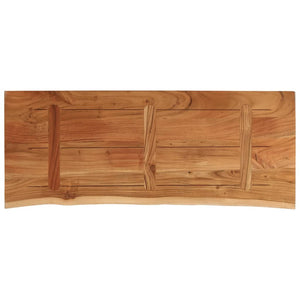 Πάγκος Μπάνιου Ορθογώνιος 140x60x3,8 εκ. από Μασίφ Ξύλο Ακακίας - Pakobazaar