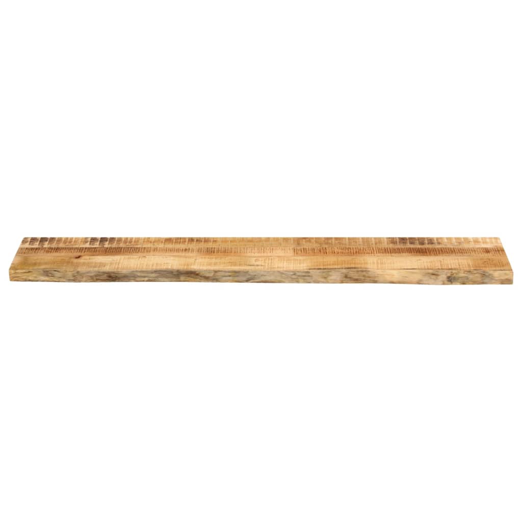 Επιφάνεια Τραπεζιού 140x20x2,5 εκ. Live Edge Μασίφ Ξύλο Μάνγκο - Pakobazaar