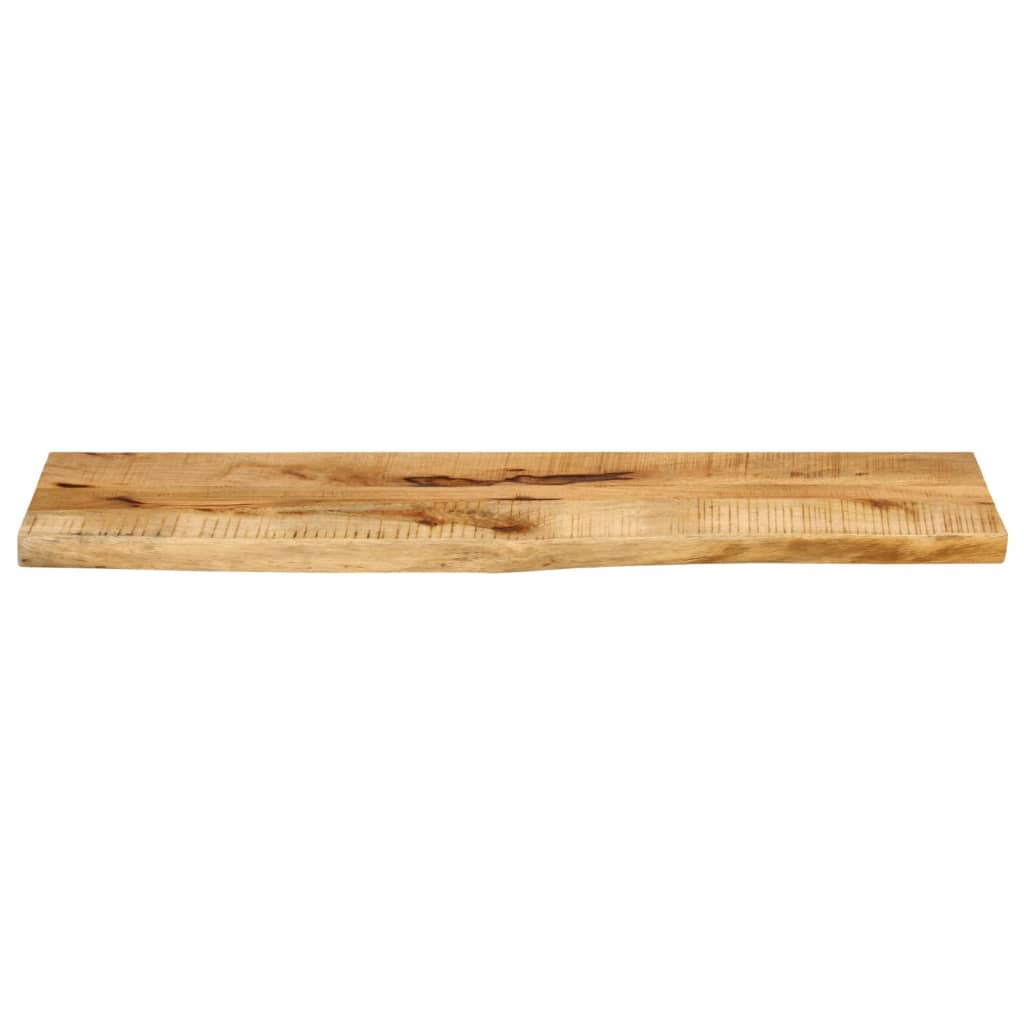 Επιφάνεια Τραπεζιού 110x30x2,5 εκ. Live Edge Μασίφ Ξύλο Μάνγκο - Pakobazaar