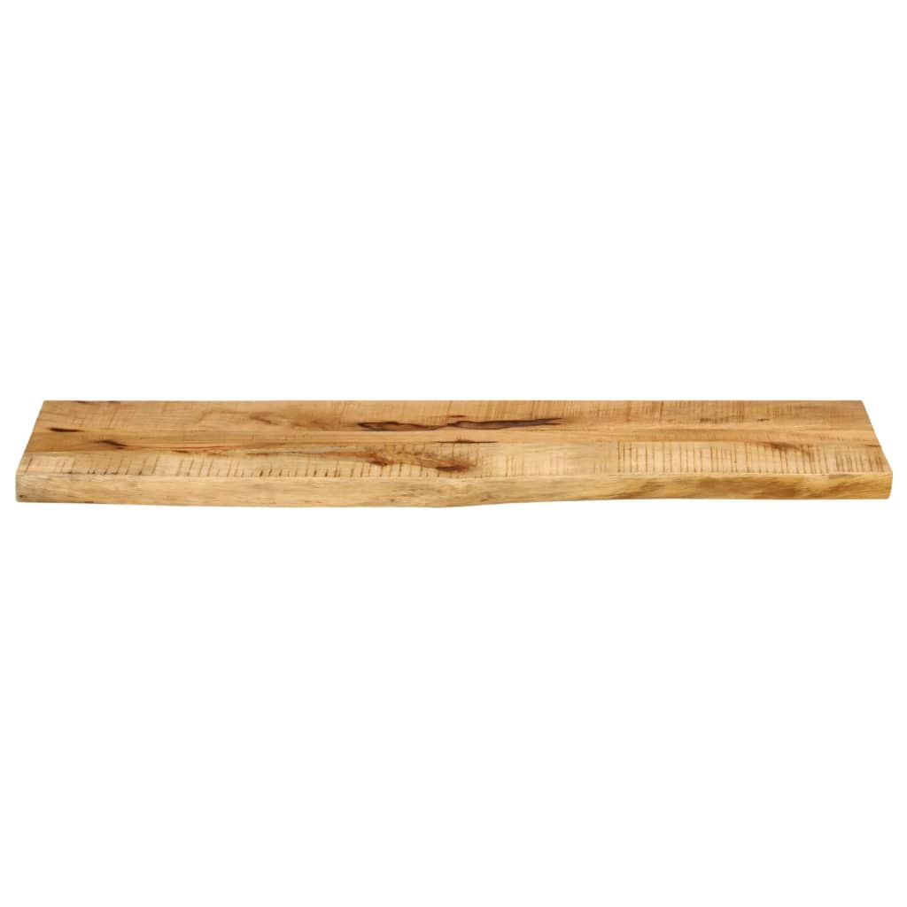Επιφάνεια Τραπεζιού 100x30x3,8 εκ. Live Edge Μασίφ Ξύλο Μάνγκο